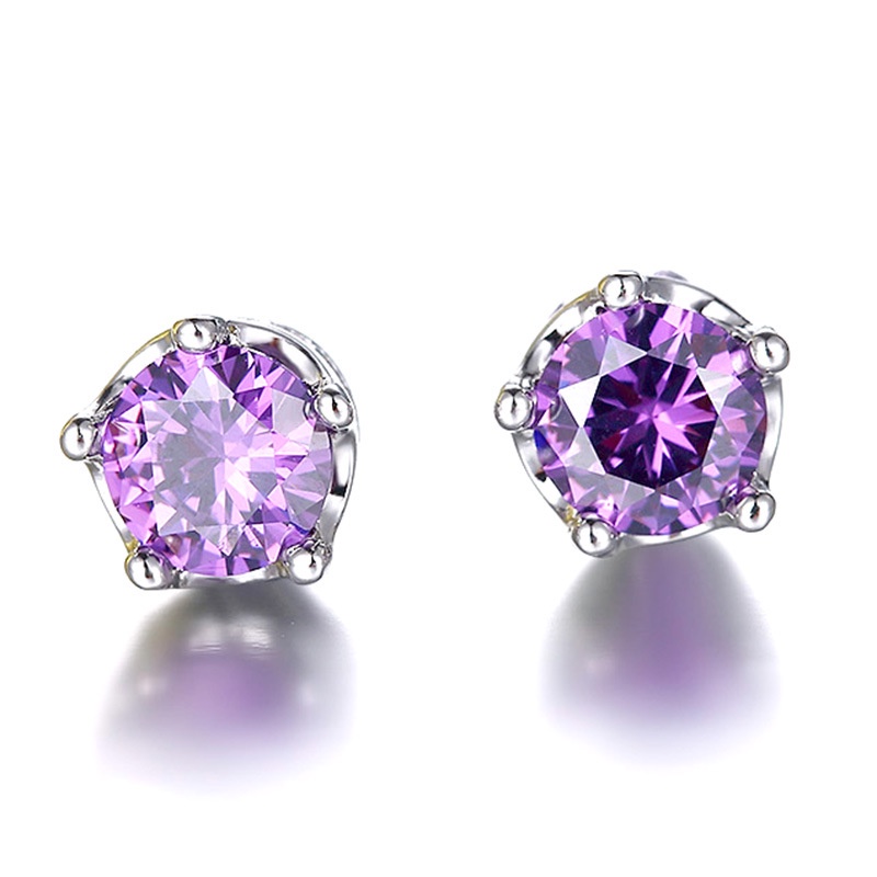Anting Perak 925 Wanita Mahkota Dewi Fashion Perhiasan/Subang Telinga anting perempuan