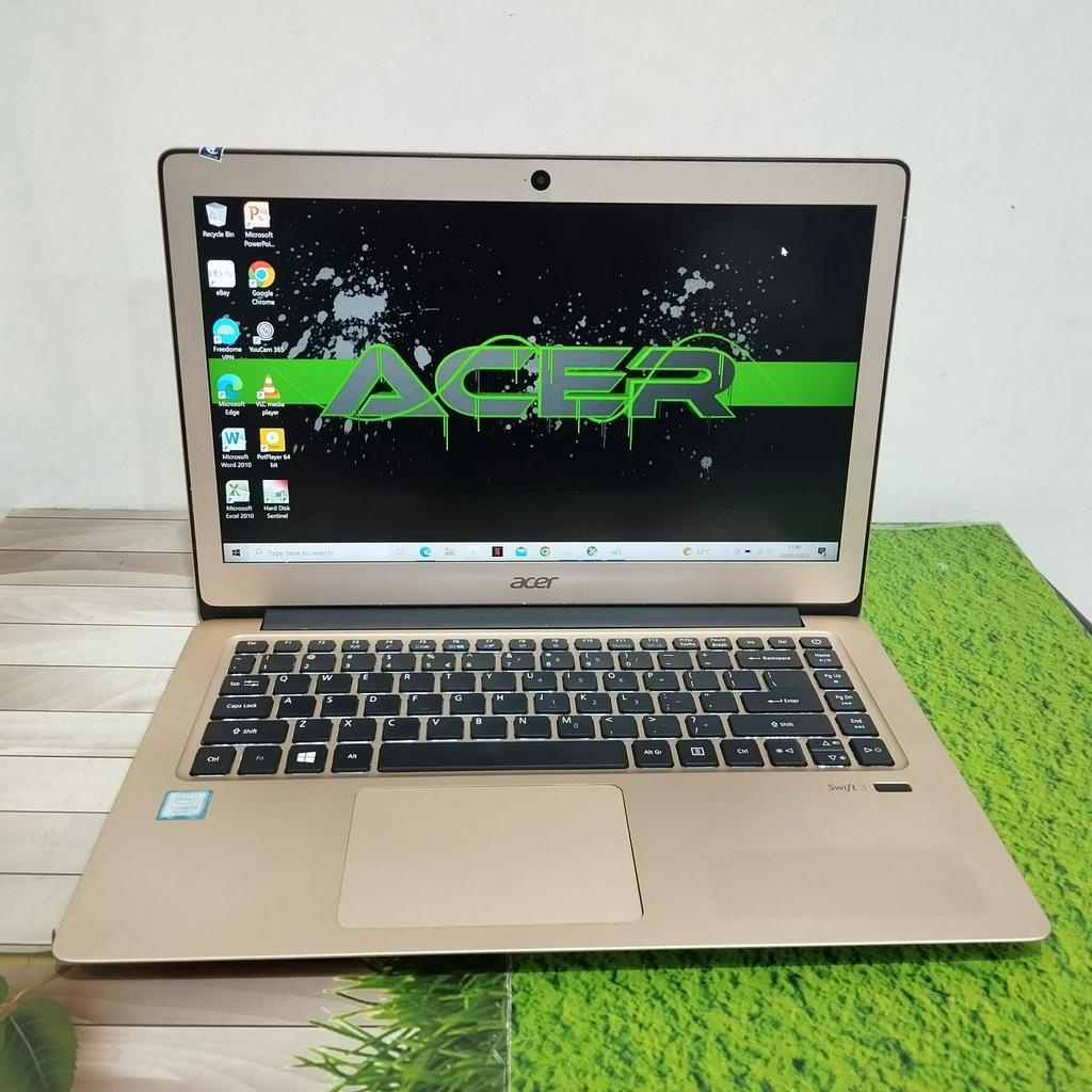 Laptop Acer Swift 3 Core i5 gen 7 RAM 8GB SSD 256GB Layar 13.3" IPS FHD Super Slim Keyboard Backlit