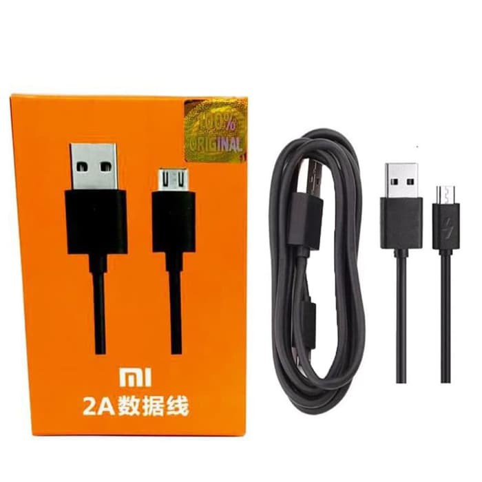 KABEL DATA MICRO USB XIAOMI ORIGINAL 100% ORI CHARGER CABLE DATA