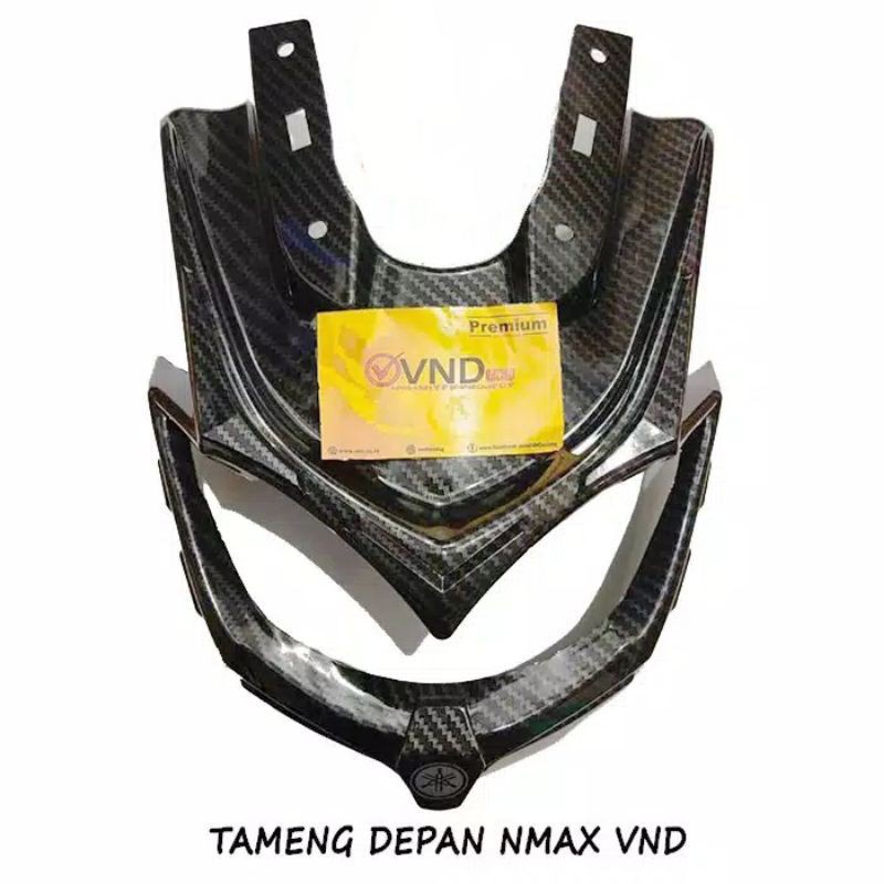 Tameng Depan Nmax Old Tameng Lampu Depan Nmax Old Karbon/HITAM DOFT VND Original