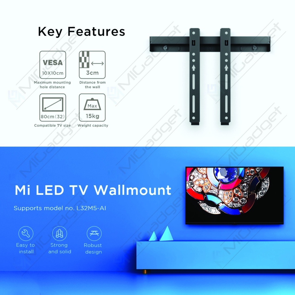 Mi LED TV Mi TV 4 4A 32 Inch Wall Mount Bracket TV