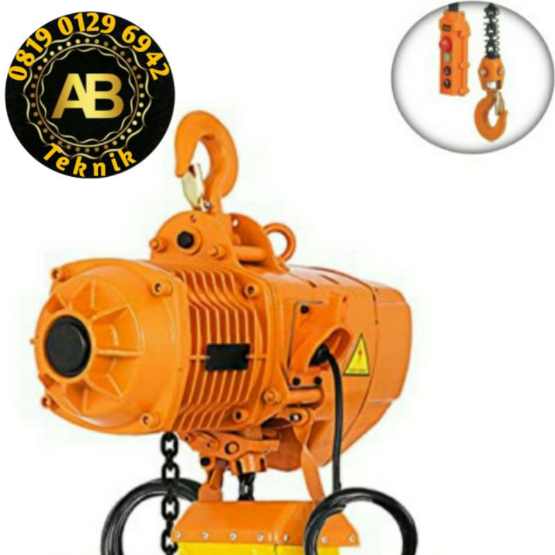 chain block electric 1 ton x 6 meter 1 Phase NAGASAKI ELECTRIC CHAIN HOIST Takel listrik Elektrik