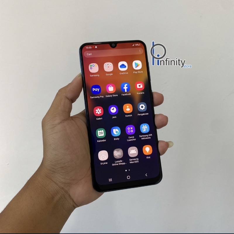 samsung A50s 4/64Gb normal second bagus
