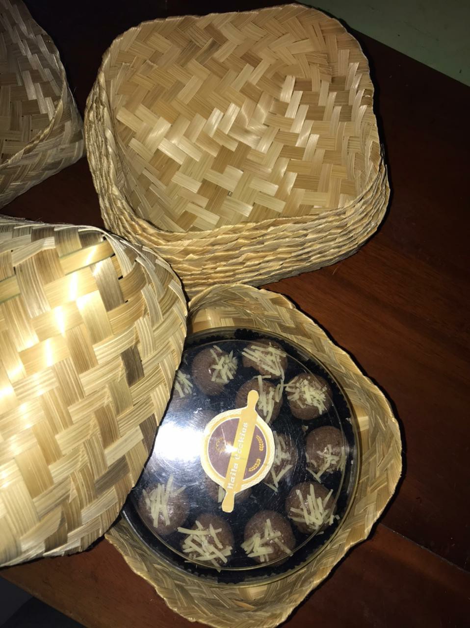 Besek Nasi Uk 15x15(harga Sepasang)