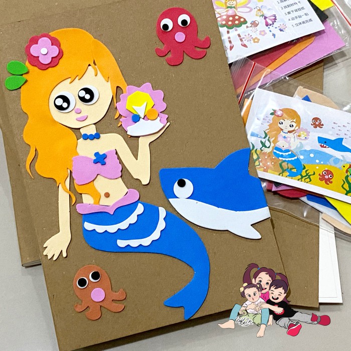 

Promo Paket Edukasi DIY Buku Unik dengan Sticker Eva Foam Puzzle Free Masker terjangkau