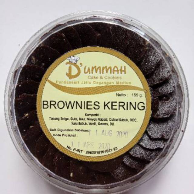 

Brownies Kering D' Ummah 150 gram