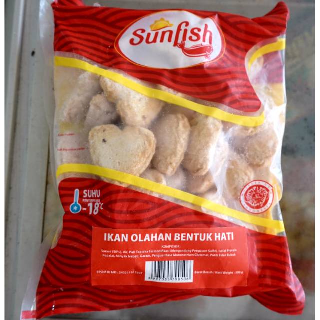 

Sunfish Kue Ikan Bentuk Hati