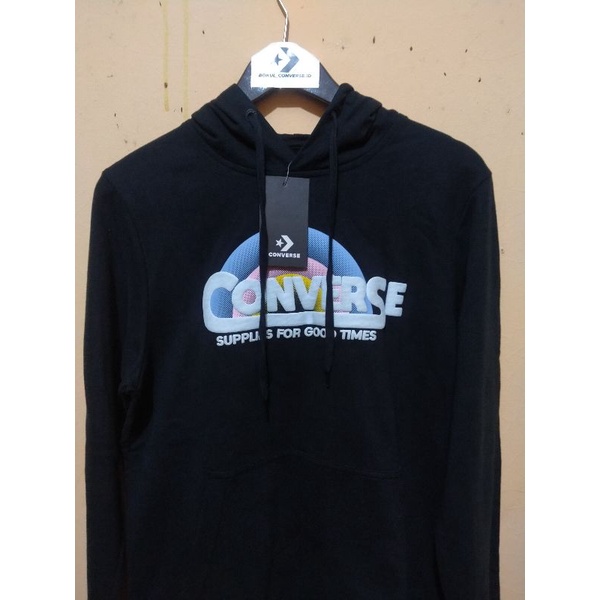 Hoodie converse script hitam+hoodie converse script grey