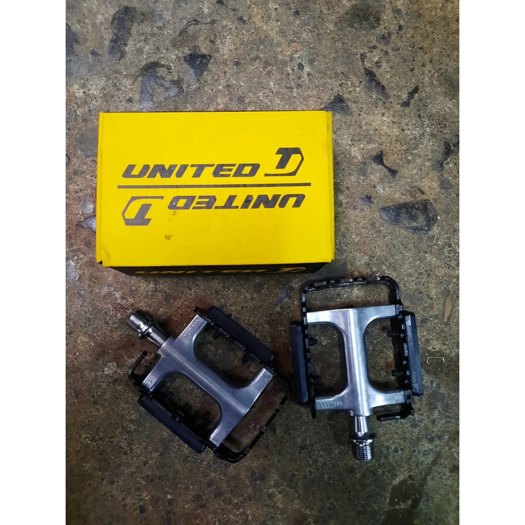 TERMURAH!!! Pedal Sepeda / Pedal UNITED Bearing As Besar / Alloy