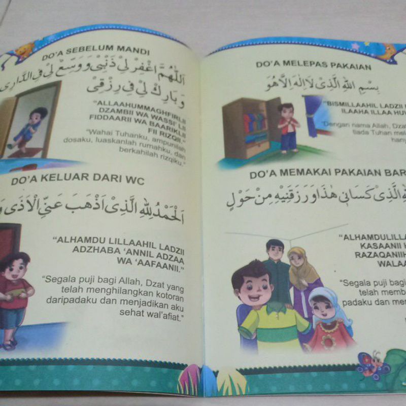 Buku Panduan Praktis Belajar Berdoa Untuk Anak Muslim