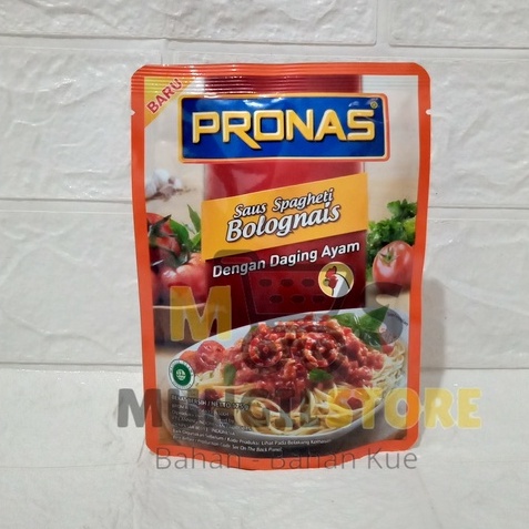 

PRONAS SAUS SPAGHETTI BOLOGNESE DENGAN DAGING AYAM 175 GR