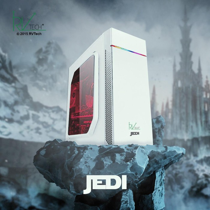 CASING PC RVTECH JEDI WHITE