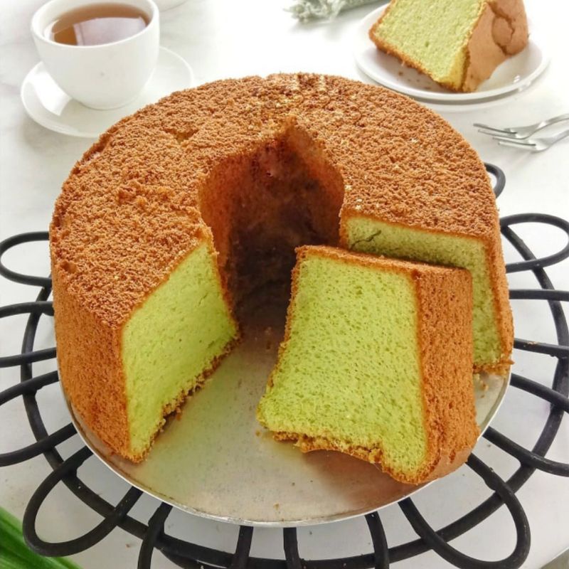 

Chiffon Cake Pandan Kue Enak Cake Enak Cikarang