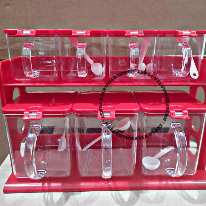 Tempat bumbu dapur/tempat bumbu dapur set Nagata 756 E