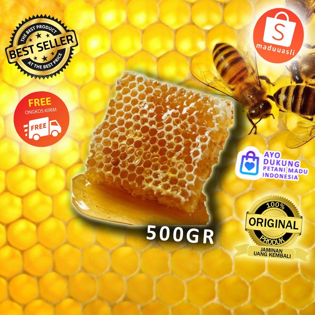 

Madu Sarang Melifera SPECIAL HARVEST 500 gr - PREMIUM