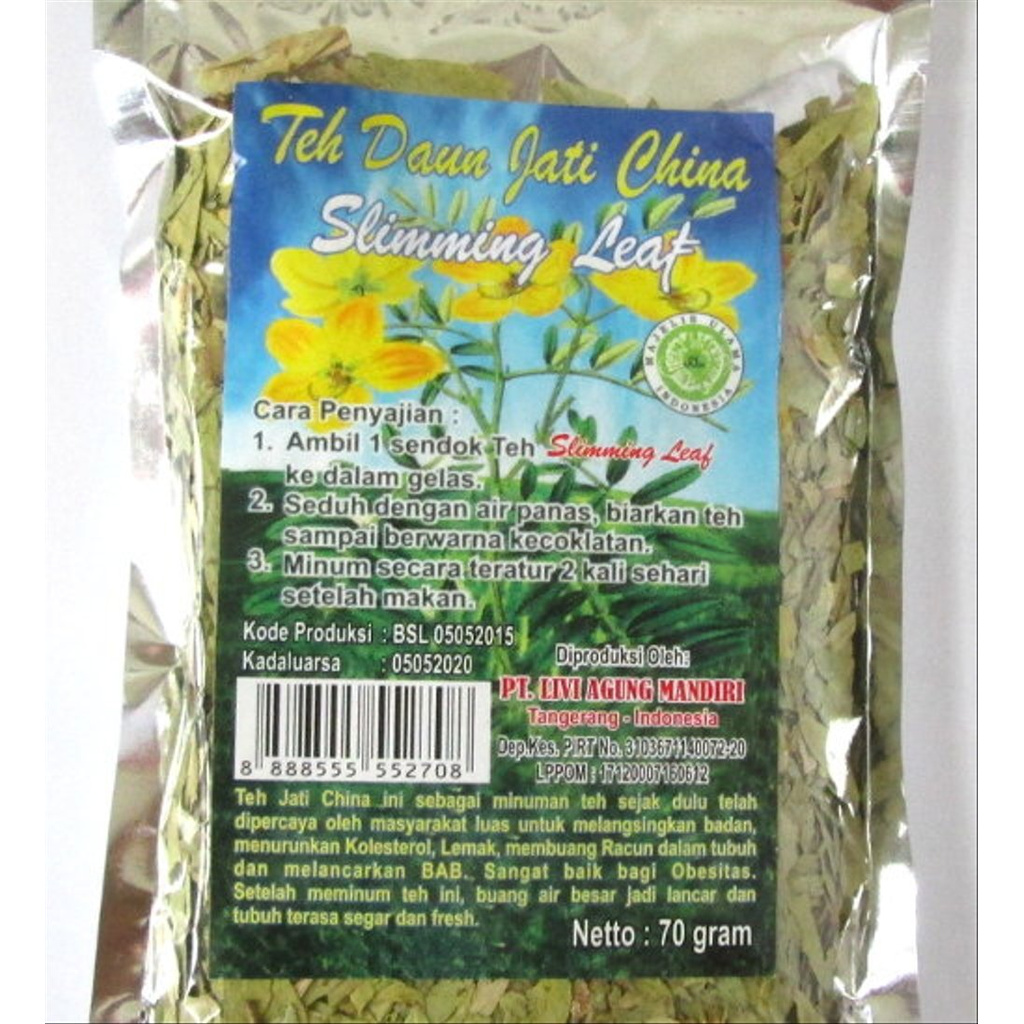 

Teh daun jati china 100gr