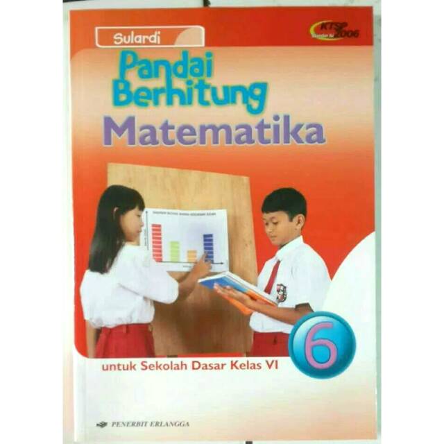 Buku Matematika Kelas 6 Ktsp 2006 Penerbit Erlangga Dunia Sekolah ID