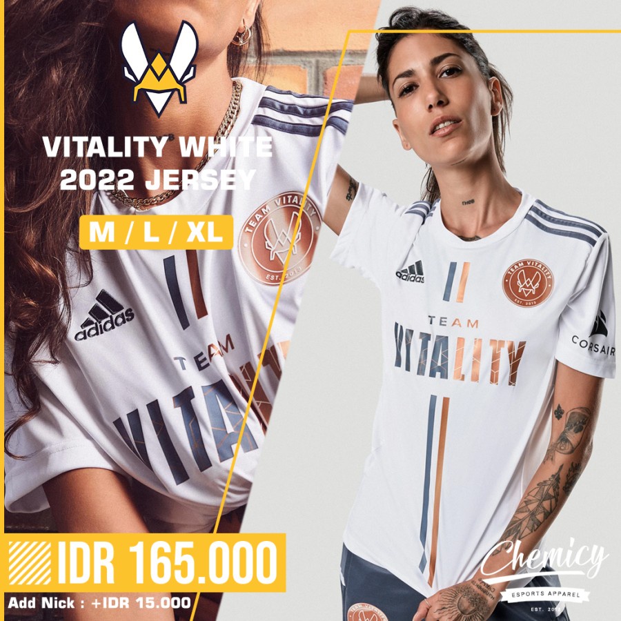 Vitality White Jersey 2022