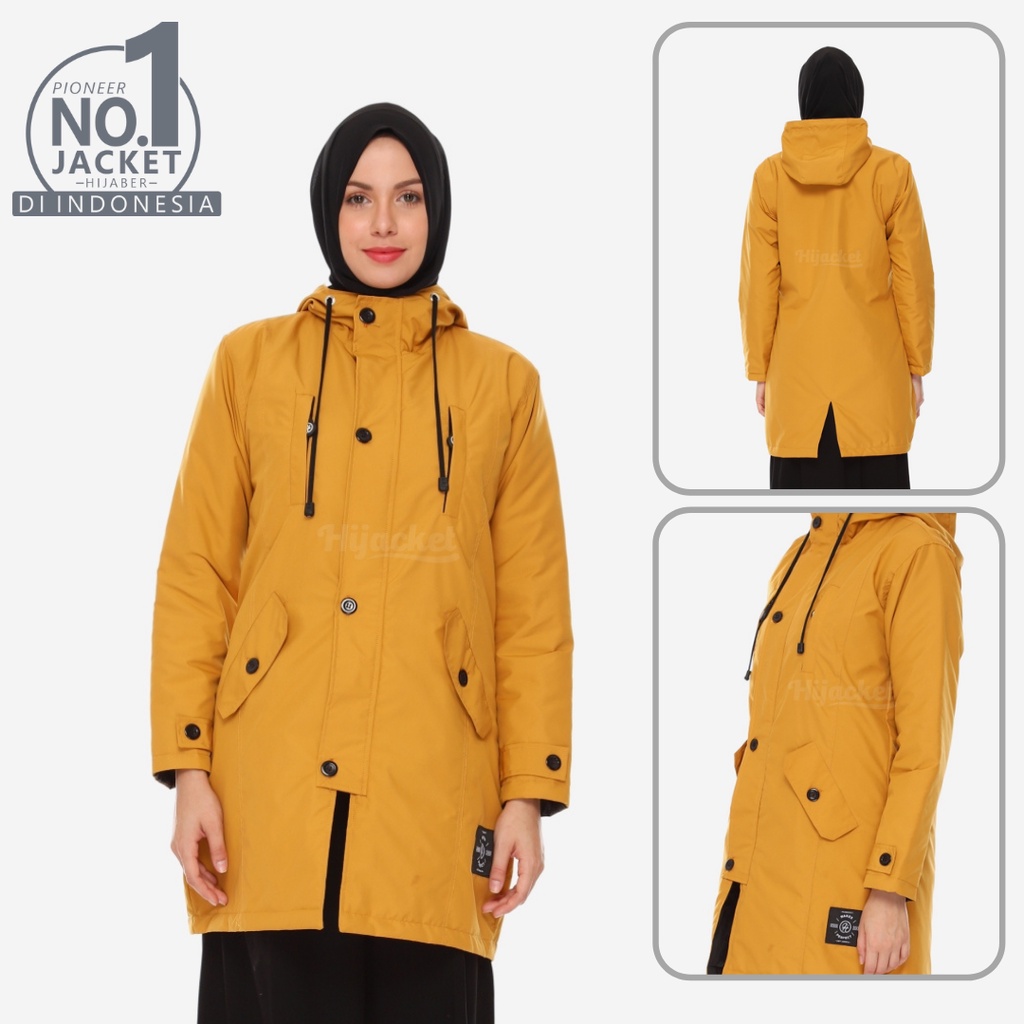 JAKET HIJACKET WANITA MUSLIMAH IXORA / JAKET HIJABER / HIJAKET IXORA
