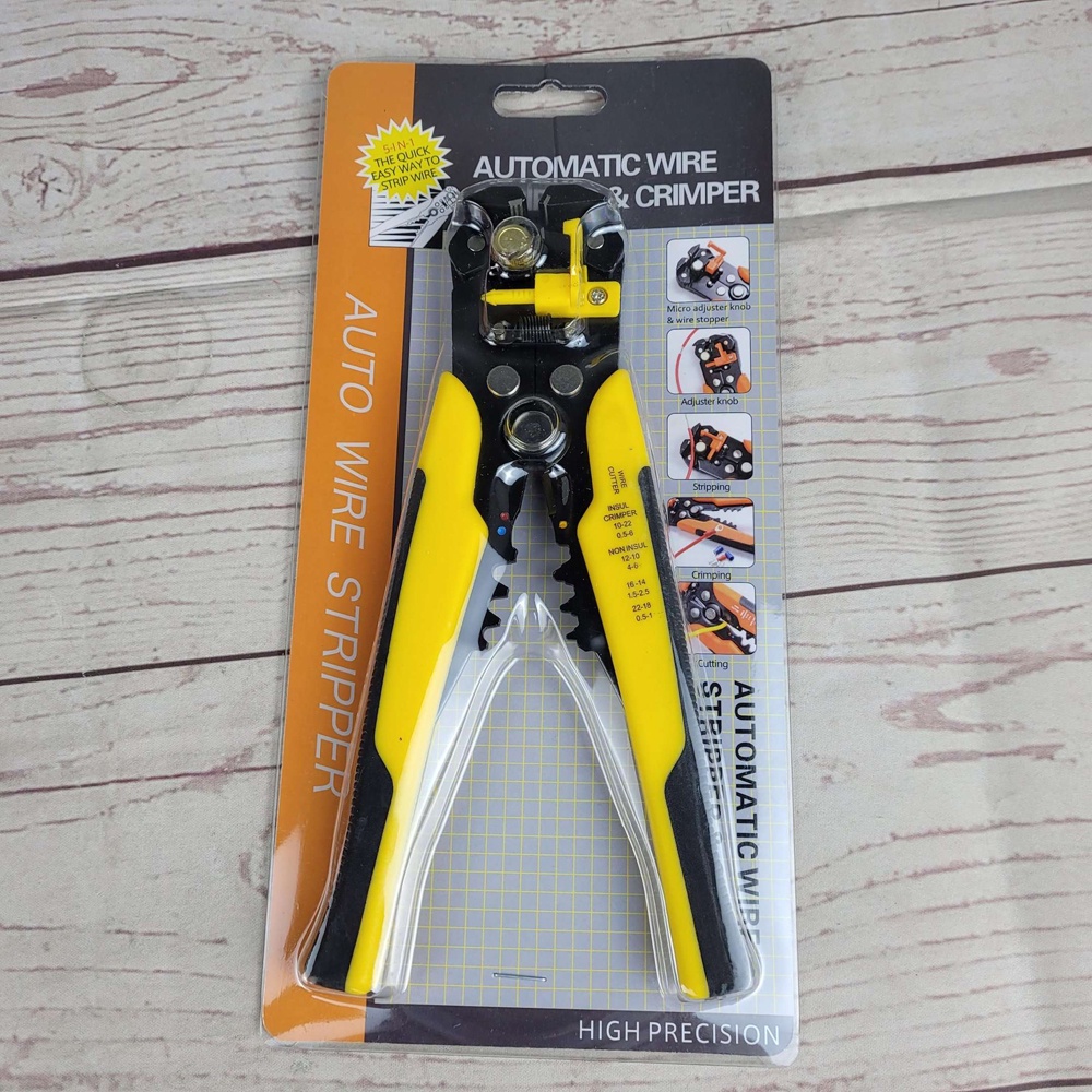 Tang Kabel Multifungsi Wire Cutter Pliers - MT-103 - Yellow