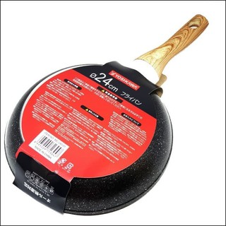 Wajan Fry Pan Teflon Anti Lengket YOSHIKAWA Marble  Ceramic 