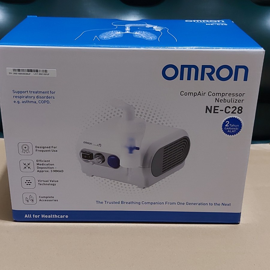 Omron Compressor Nebulizer Omron NE-C28 Alat Terapi Uap NE C28