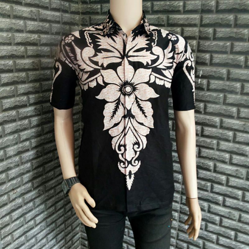 HEM BATIK PRIA SIZE M L XL (BISA COD)