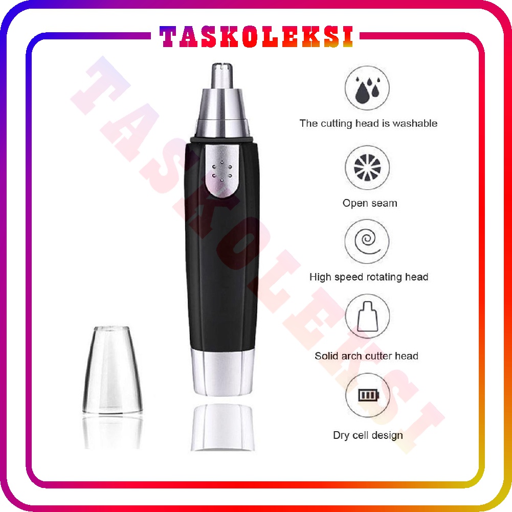 ☛TK☚ R733 Alat Cukur Bulu Hidung Nose Trimmer Pembersih Bulu Hidung Elektrik