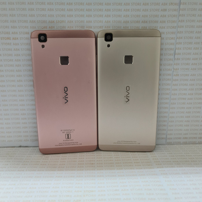 Backdoor Backcover Tutup belakang Back Casing Kesing VIVO V3 Original - Rose Gold