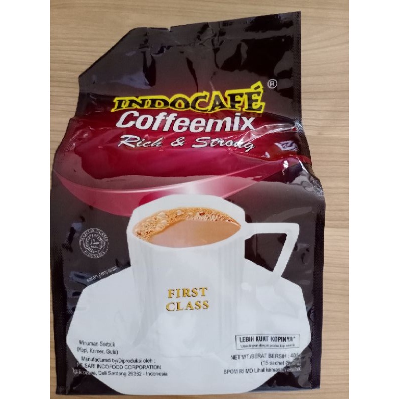 

Indocafe Coffeemix Rich & Strong 15 Sachet @ 27gr