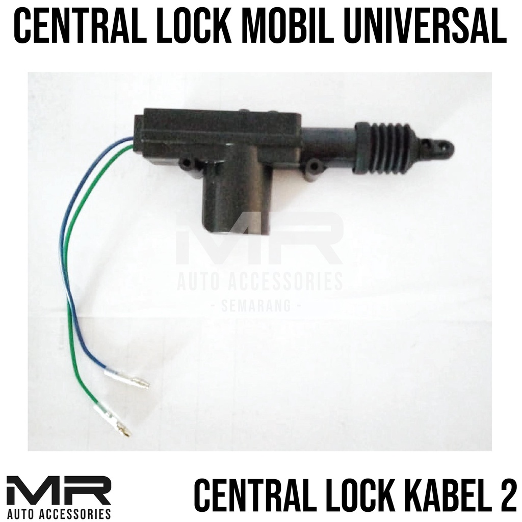 Anakan Pistol Central Lock Kabel Kaki 2 Sentral Lock Mobil Universal