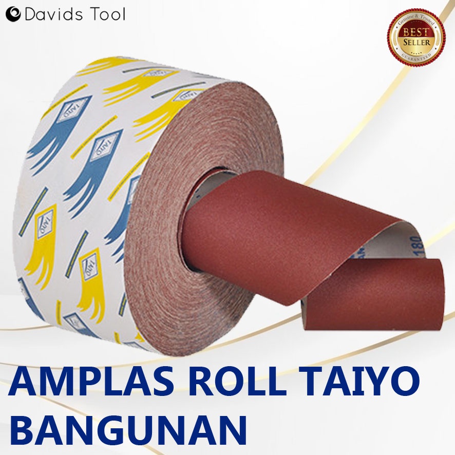 Amplas Meteran Roll Kayu Tembok Taiyo Bangunan