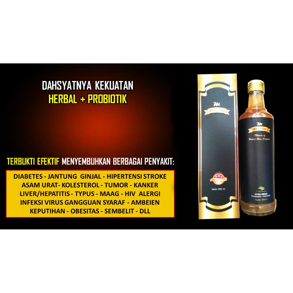 M Bio Pro 1001 Solusi Penyakit Obat Ramuan Herbal 100 Original Mengatasi Semua Penyakit Shopee Indonesia