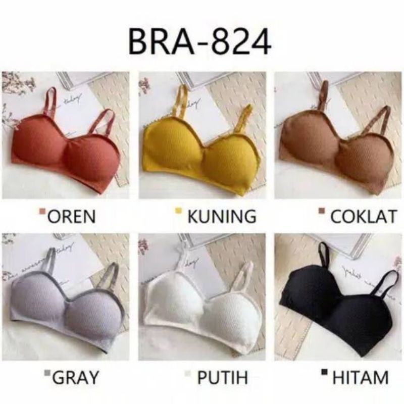 Bra Wanita Tanpa Kawat Bra Push up Bahan Halus BH Pakaian Dalam Wanita Premium Kualitas Import