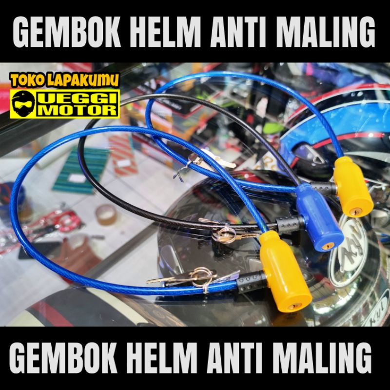 KUNCI GEMBOK HELM ANTI MALING