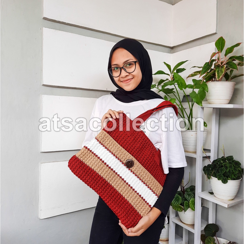 Tote Bag Rajut ATSACOLLECTION