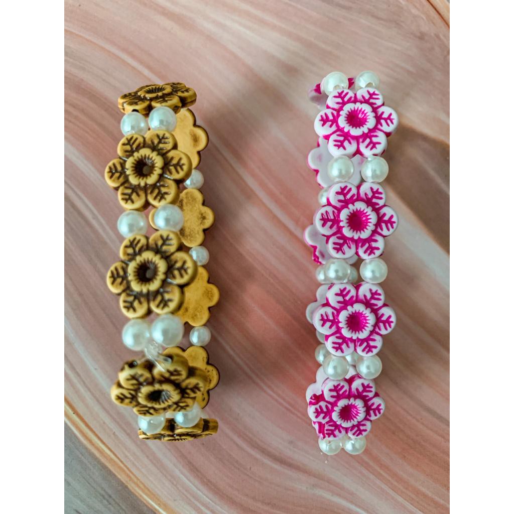 Senada Victory Gelang Bunga Mutiara Cantik SVG004