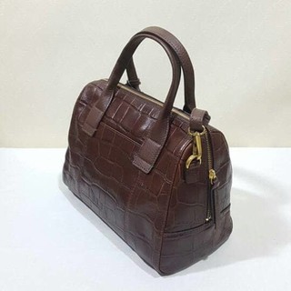 Tas Wanita Original Fossil Jori Croco Small Satchel NWT Tas Wanita Original Fossil Jori Croco Small Satchel NWT