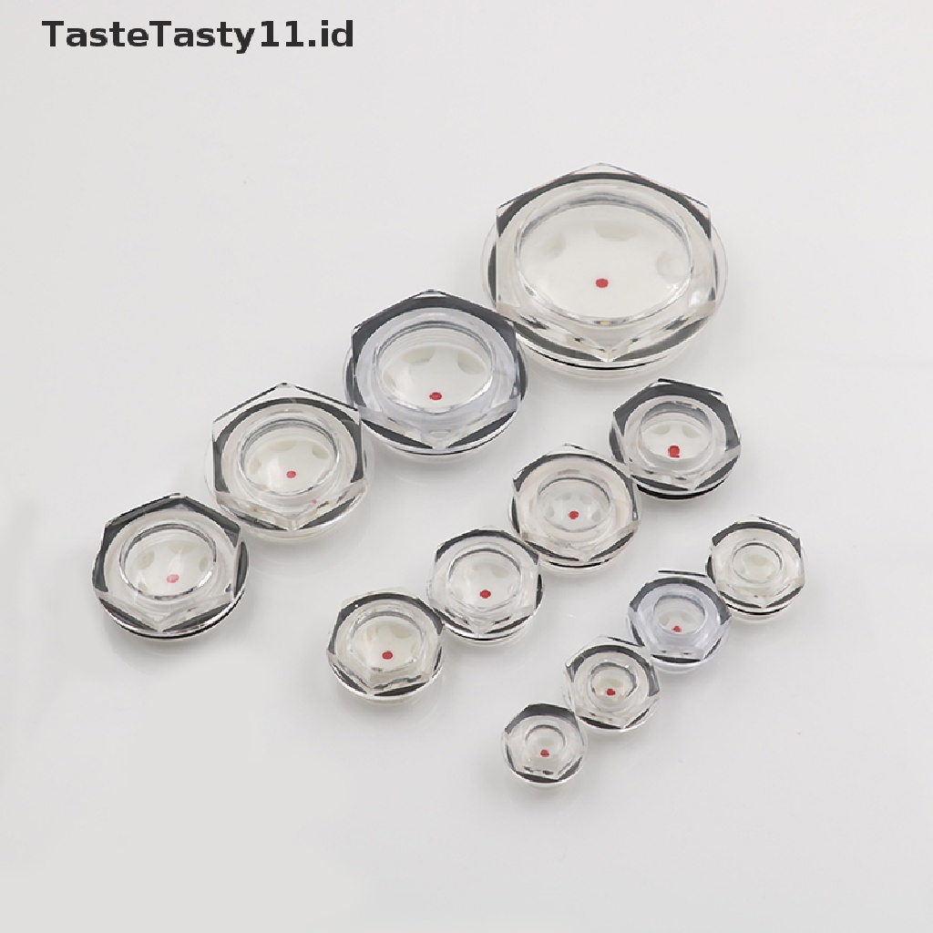 (TasteTasty) Kaca sight level Oli Kompresor Udara Diameter 16-60mm