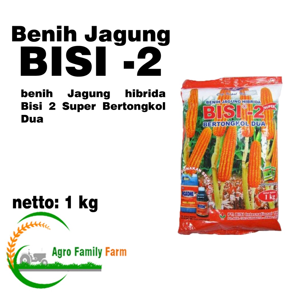 Benih Jagung Hibrida BISI-2 1 kg