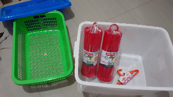 Keranjang Pakaian Laundry Serba Guna Shinpo L