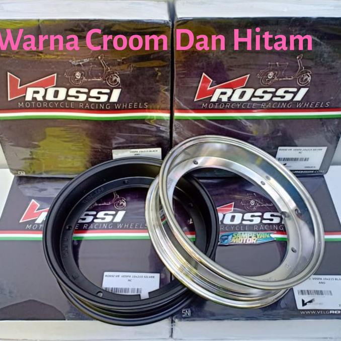 Paket Velg Vrossi Ring 10 Tubeles For Vespa Clasic Px Excel Corsa