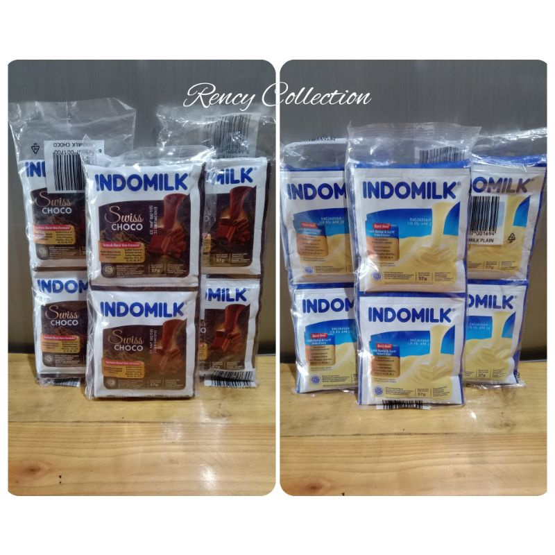 

Indomilk 6x37gr Sachet Putih Coklat