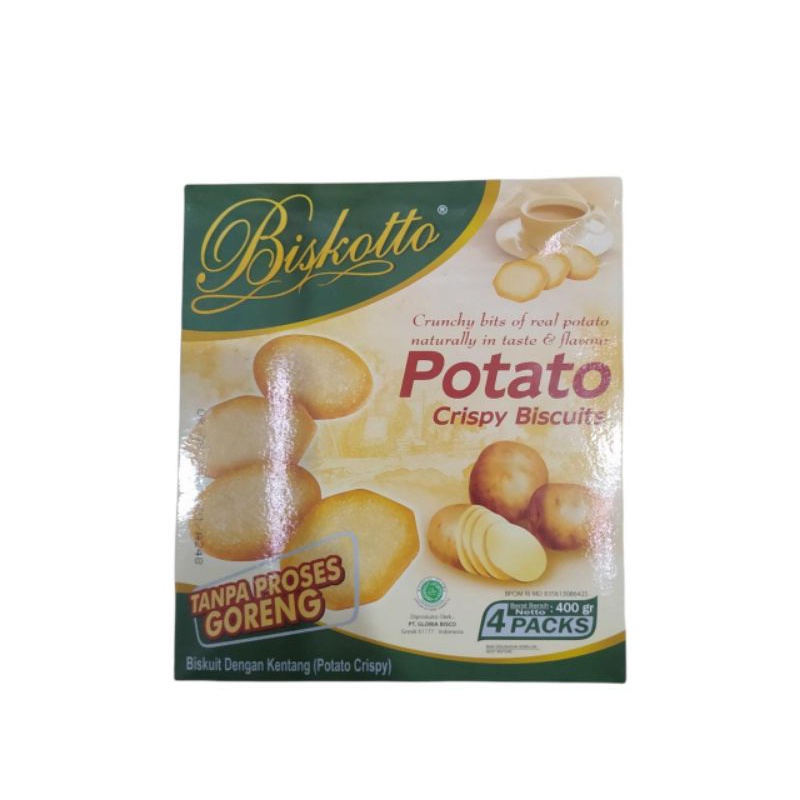 

Biskotto Potato Original 400gr Tanpa Proses Goreng