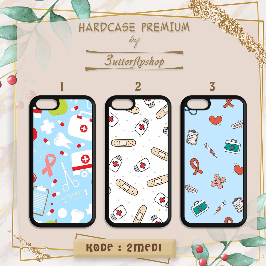 Hardcase Medical casing case HP xiaomi samsung iphone oppo vivo realme redmi meizu