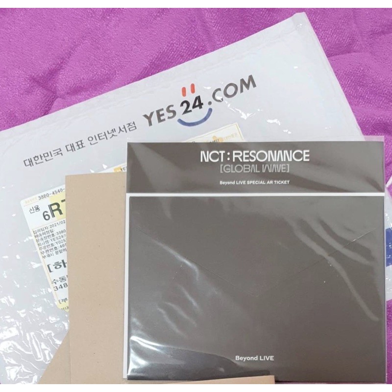 NCT AR TICKET SET MARK RESONANCE