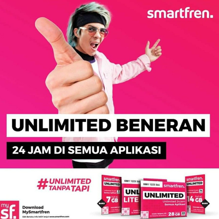 Kartu perdana smartfren UNLIMITED