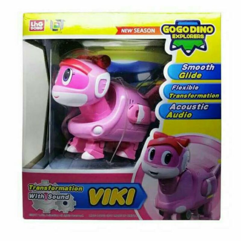 NEW Mainan Gogo Dino Viki Original