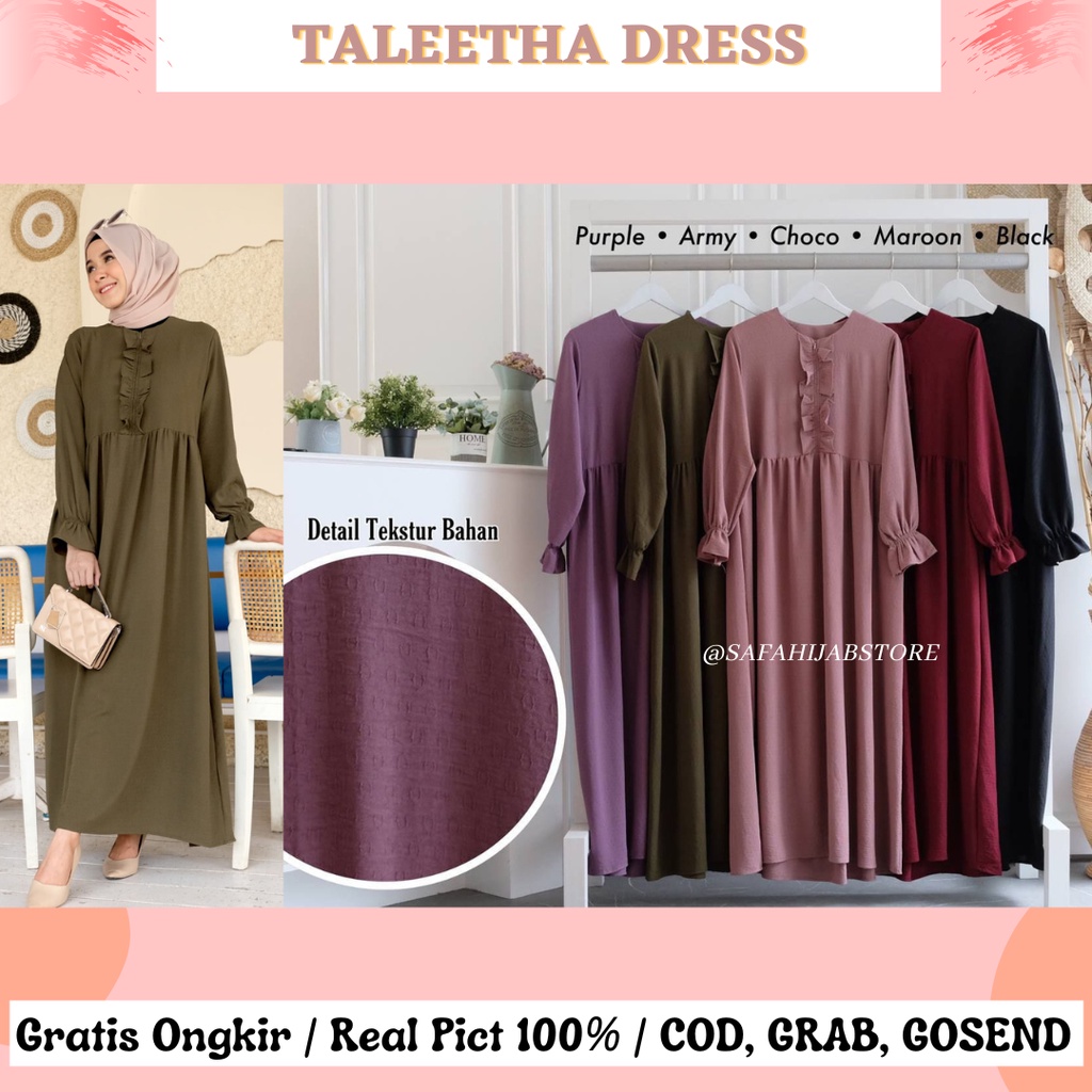 TALEETHA DRESS / DRESS PESTA / DRESS KONDANGAN / BUSUI