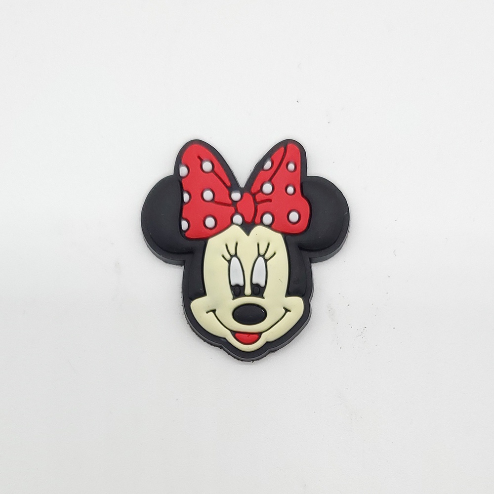 Kartun mickey dan minnie Jibbitz disney Crocs Pin shoe charms Lubang Sepatu Accessories DIY Dapat Dilepas kupu-kupu Simpul decorate sandal anak Hadiah